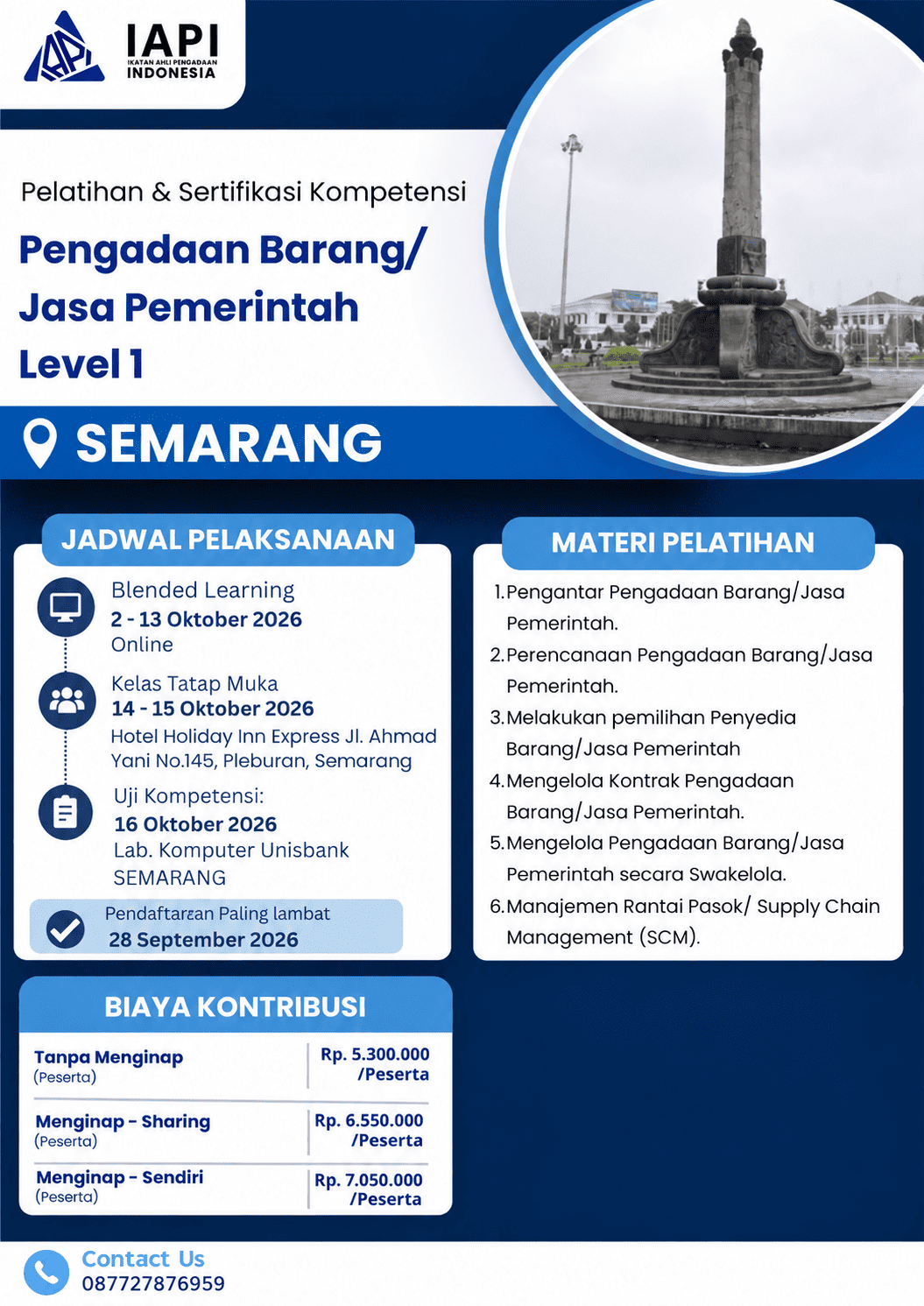 PBJ Level 1 - Semarang